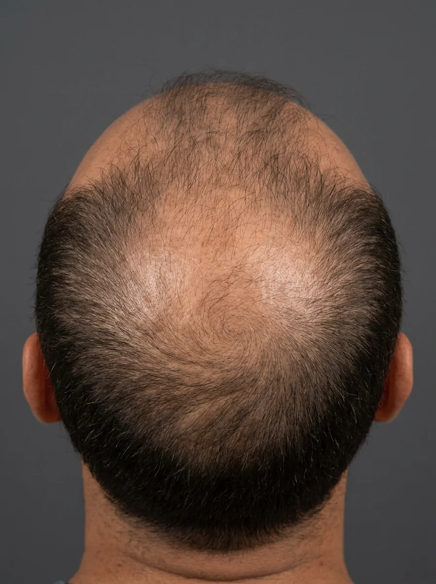 Prima del trapianto FUE