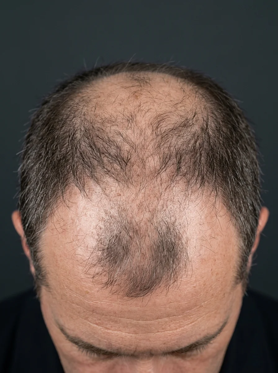 Prima del trapianto FUE Avanzato